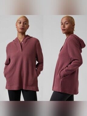 Athleta Coaster Luxe Hoodie, SMALL